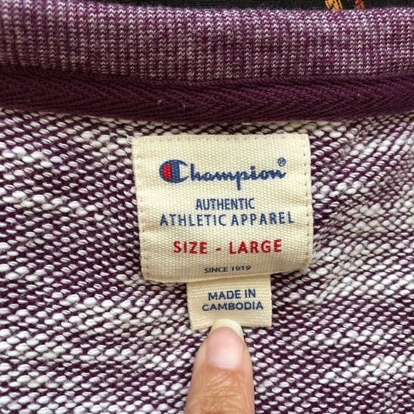 Vintage champion top tees long sleeve - Picture 4 of 4